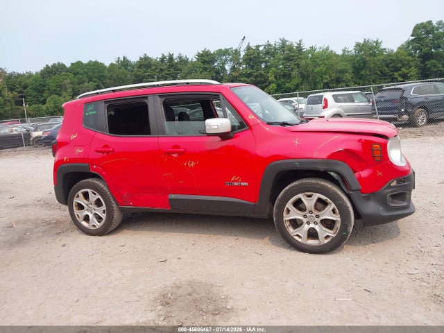 Продажа на аукционе авто 2016 Jeep Renegade Limited, vin: ZACCJBDT5GPD80659, номер лота: 45606457