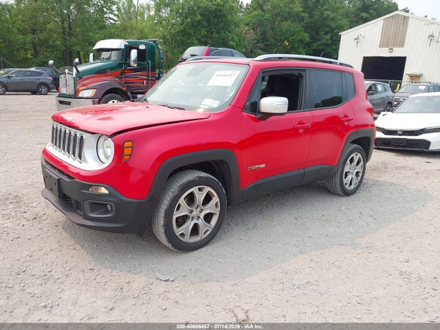 Продажа на аукционе авто 2016 Jeep Renegade Limited, vin: ZACCJBDT5GPD80659, номер лота: 45606457