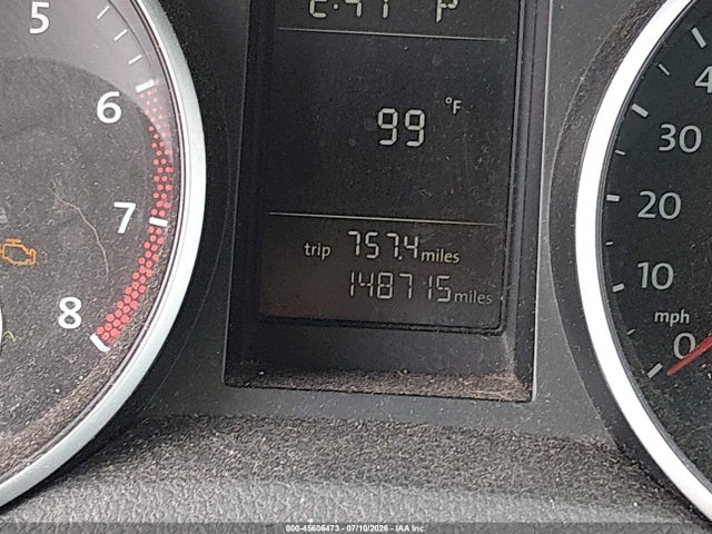 2012 Volkswagen Jetta Sportwagen 2.5l S მანქანა იყიდება აუქციონზე, vin: 3VWPP7AJ0CM694682, აუქციონის ნომერი: 45606473