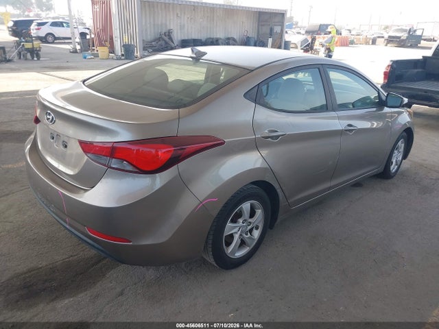 Продажа на аукционе авто 2014 Hyundai Elantra Se, vin: 5NPDH4AE1EH461956, номер лота: 45606511
