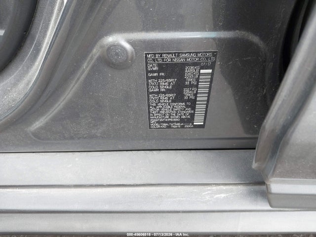 Nissan ROGUE SV 2017 KNMAT2MT4HP611650 Image 9