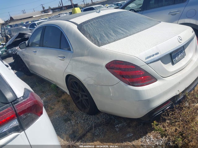 Aukcja sprzedaży 2020 Mercedes-benz Amg S 63 4matic, vin: W1KUG8JB8LA554161, numer aukcji: 45606535