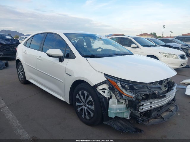 45606588 :رقم المزاد ، JTDEAMDE7MJ001114 vin ، 2021 Toyota Corolla Hybrid Le مزاد بيع