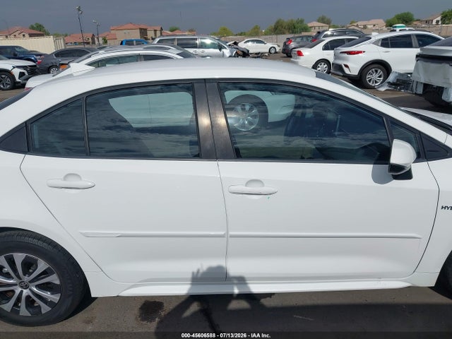 Aukcja sprzedaży 2021 Toyota Corolla Hybrid Le, vin: JTDEAMDE7MJ001114, numer aukcji: 45606588