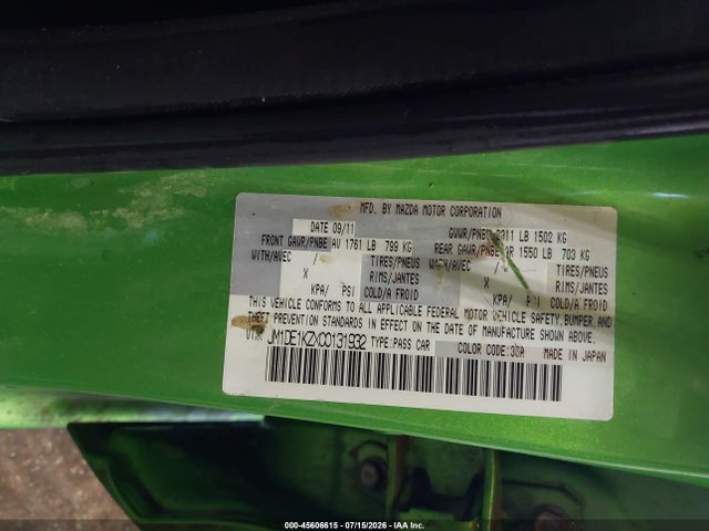 Продажа на аукционе авто 2012 Mazda Mazda2 Sport, vin: JM1DE1KZXC0131932, номер лота: 45606615