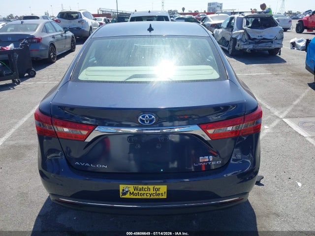 4T1BD1EB8JU063866 Toyota Avalon Hybrid Limited