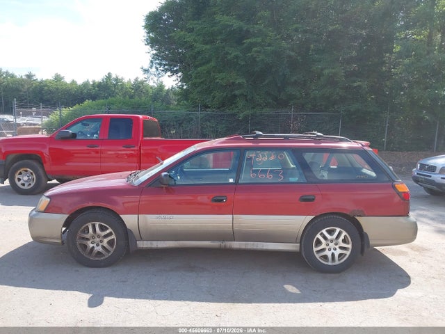 45606663 :رقم المزاد ، 4S3BH675947631008 vin ، 2004 Subaru Outback مزاد بيع