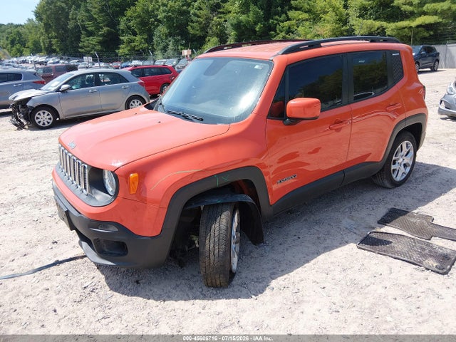 Продажа на аукционе авто 2017 Jeep Renegade Latitude, vin: ZACCJBBBXHPE45937, номер лота: 45606716