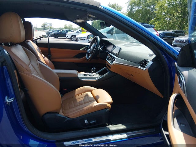 2021 Bmw M440i მანქანა იყიდება აუქციონზე, vin: WBA53AT06MCH19482, აუქციონის ნომერი: 45606743