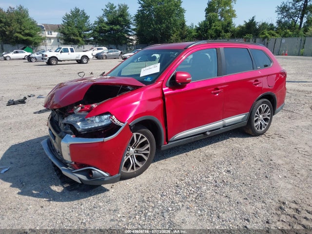 2016 Mitsubishi Outlander Sel მანქანა იყიდება აუქციონზე, vin: JA4AD3A38GZ036845, აუქციონის ნომერი: 45606786
