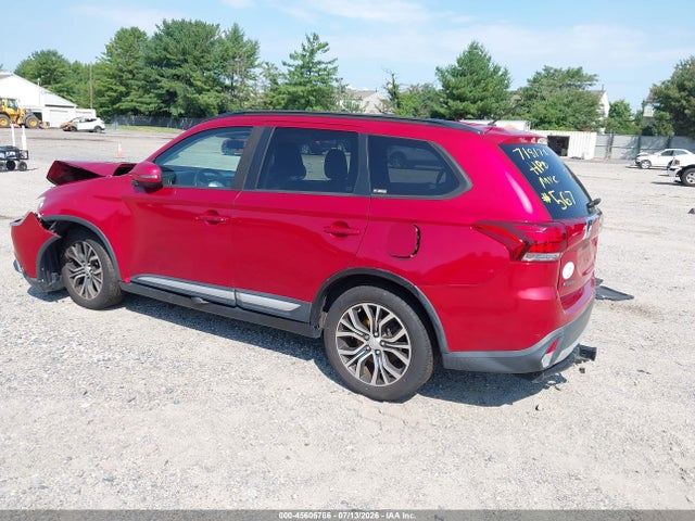 2016 Mitsubishi Outlander Sel მანქანა იყიდება აუქციონზე, vin: JA4AD3A38GZ036845, აუქციონის ნომერი: 45606786
