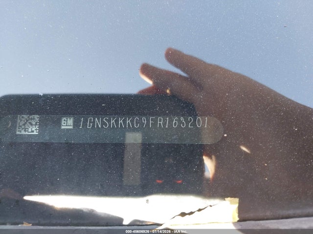 1GNSKKKC9FR163201 Chevrolet Suburban 1500 Ltz