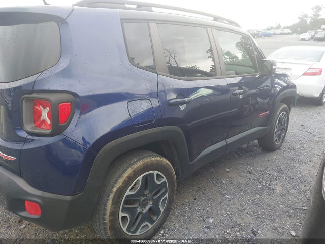 Aukcja sprzedaży 2017 Jeep Renegade Trailhawk, vin: ZACCJBCB2HPE81085, numer aukcji: 45606984