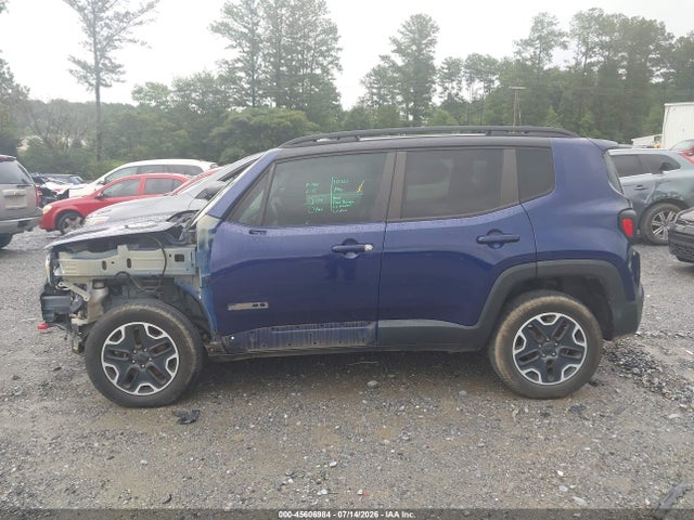 Aukcja sprzedaży 2017 Jeep Renegade Trailhawk, vin: ZACCJBCB2HPE81085, numer aukcji: 45606984