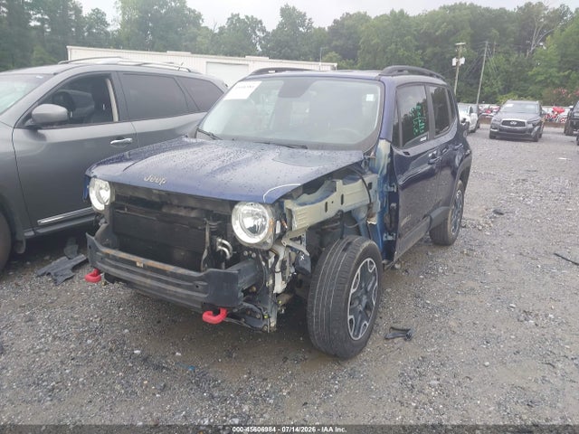 Aukcja sprzedaży 2017 Jeep Renegade Trailhawk, vin: ZACCJBCB2HPE81085, numer aukcji: 45606984