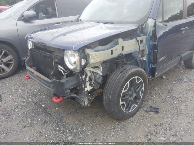 Aukcja sprzedaży 2017 Jeep Renegade Trailhawk, vin: ZACCJBCB2HPE81085, numer aukcji: 45606984