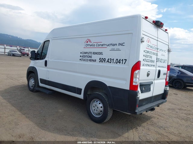 3C6LRVBG9PE528686 RAM Promaster 1500 High Roof 136 Wb