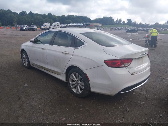 Продажа на аукционе авто 2016 Chrysler 200 Limited, vin: 1C3CCCAB3GN154581, номер лота: 45607072