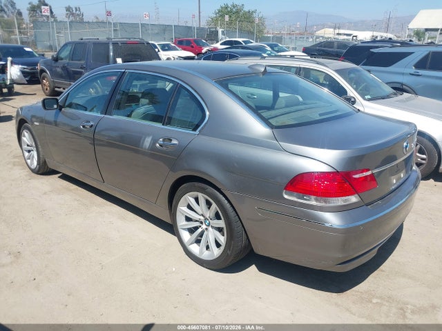 Aukcja sprzedaży 2007 Bmw 750li, vin: WBAHN83517DT76118, numer aukcji: 45607081