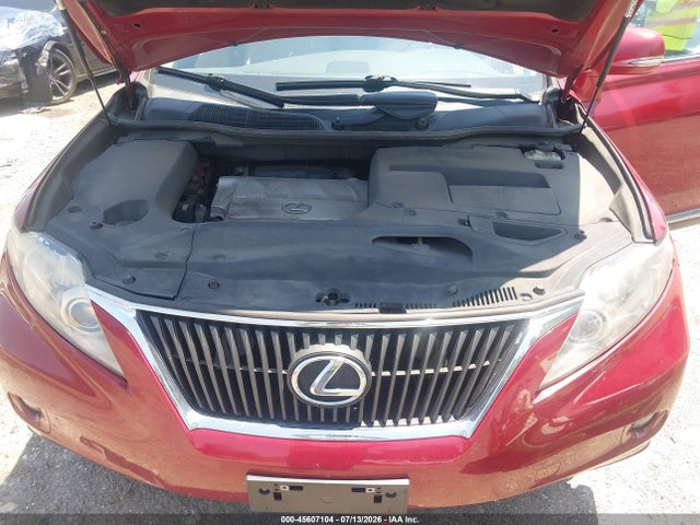 2010 Lexus Rx 350 მანქანა იყიდება აუქციონზე, vin: 2T2BK1BA9AC071747, აუქციონის ნომერი: 45607104