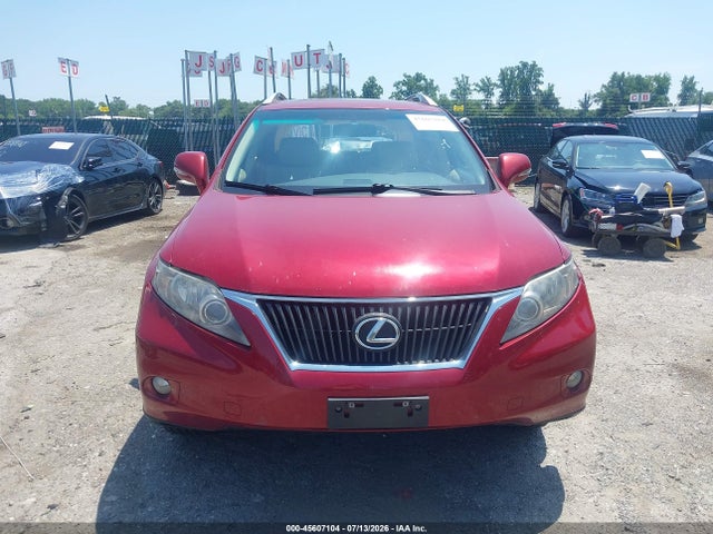 2010 Lexus Rx 350 მანქანა იყიდება აუქციონზე, vin: 2T2BK1BA9AC071747, აუქციონის ნომერი: 45607104