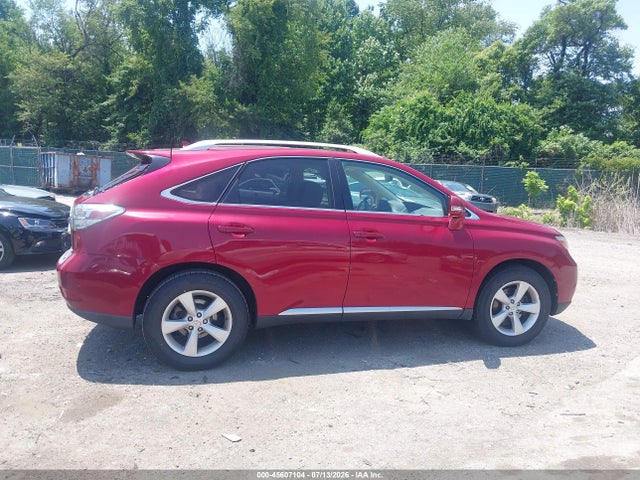 2010 Lexus Rx 350 მანქანა იყიდება აუქციონზე, vin: 2T2BK1BA9AC071747, აუქციონის ნომერი: 45607104