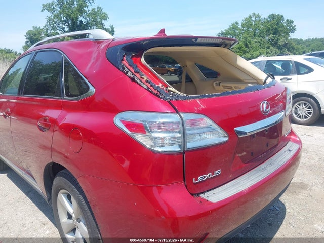 2010 Lexus Rx 350 მანქანა იყიდება აუქციონზე, vin: 2T2BK1BA9AC071747, აუქციონის ნომერი: 45607104
