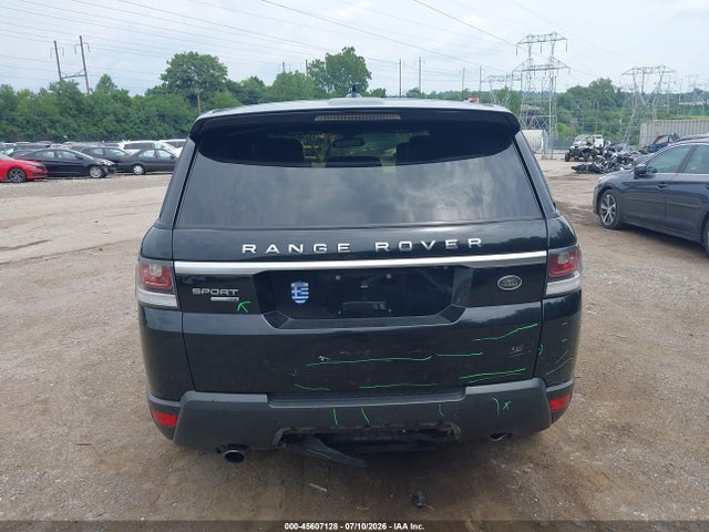 45607128 :رقم المزاد ، SALWR2PF9GA592761 vin ، 2016 Land Rover Range Rover Sport 3.0l V6 Supercharged Hse مزاد بيع