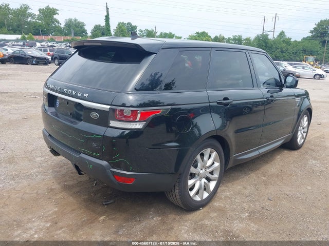 45607128 :رقم المزاد ، SALWR2PF9GA592761 vin ، 2016 Land Rover Range Rover Sport 3.0l V6 Supercharged Hse مزاد بيع