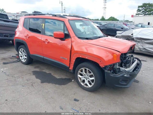 Продаж на аукціоні авто 2017 Jeep Renegade Latitude, vin: ZACCJBBB0HPF22556, номер лоту: 45607213