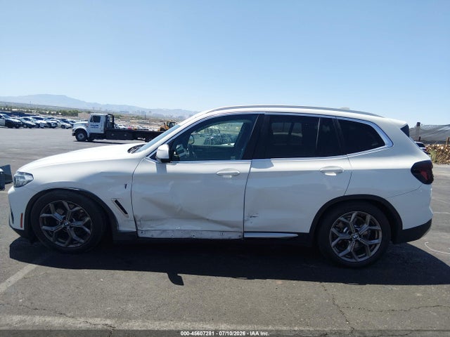 Aukcja sprzedaży 2022 Bmw X3 Xdrive30i, vin: 5UX53DP01N9H43331, numer aukcji: 45607281