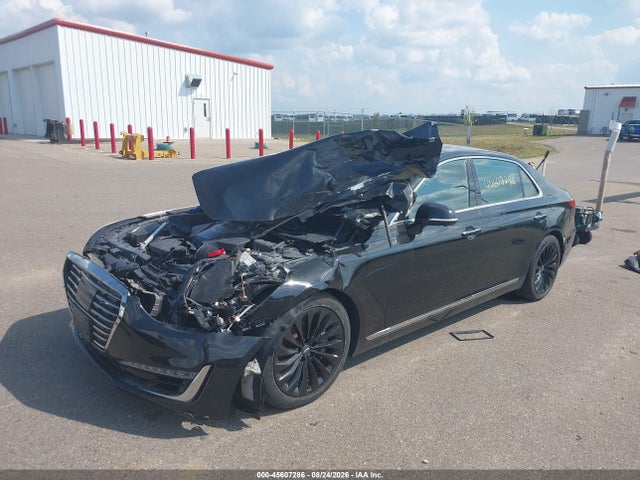 45607286 :رقم المزاد ، KMHG54JHXHU027640 vin ، 2017 Genesis G90 5.0 Ultimate مزاد بيع