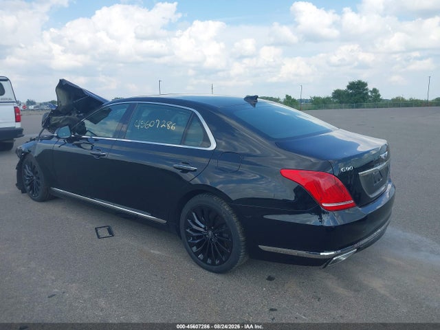 45607286 :رقم المزاد ، KMHG54JHXHU027640 vin ، 2017 Genesis G90 5.0 Ultimate مزاد بيع