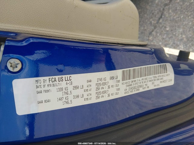 2C4RDGBG2JR296810 Dodge Grand Caravan Se