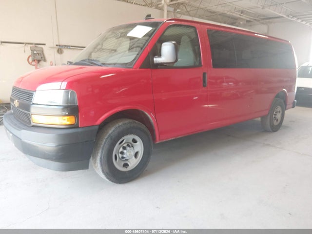 Продаж на аукціоні авто 2020 Chevrolet Express Passenger Rwd 3500 Extended Wheelbase Ls, vin: 1GAZGNFP5L1256033, номер лоту: 45607404