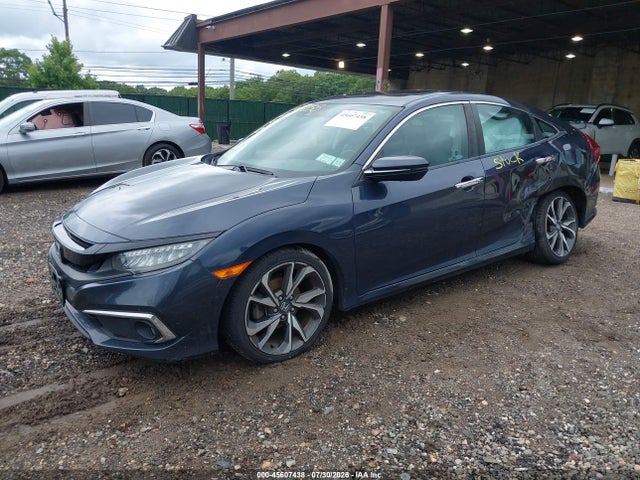 2020 Honda Civic Touring მანქანა იყიდება აუქციონზე, vin: 19XFC1F92LE205649, აუქციონის ნომერი: 45607438