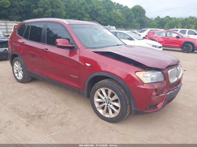 45607455 :رقم المزاد ، 5UXWX9C51D0D04110 vin ، 2013 Bmw X3 Xdrive28i مزاد بيع