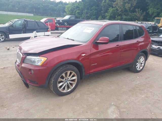 45607455 :رقم المزاد ، 5UXWX9C51D0D04110 vin ، 2013 Bmw X3 Xdrive28i مزاد بيع