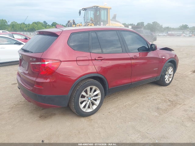 45607455 :رقم المزاد ، 5UXWX9C51D0D04110 vin ، 2013 Bmw X3 Xdrive28i مزاد بيع