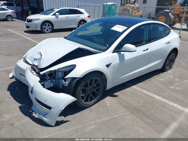 Aukcja sprzedaży 2022 Tesla Model 3 Long Range Dual Motor All-wheel Drive, vin: 5YJ3E1EB1NF202739, numer aukcji: 45607526