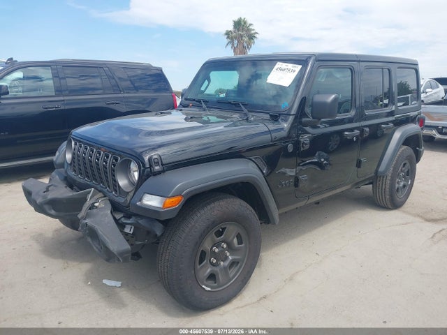 2026 Jeep Wrangler Sport მანქანა იყიდება აუქციონზე, vin: 1C4PJXDN5TW158877, აუქციონის ნომერი: 45607539