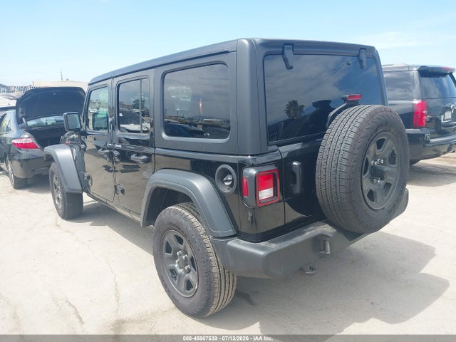2026 Jeep Wrangler Sport მანქანა იყიდება აუქციონზე, vin: 1C4PJXDN5TW158877, აუქციონის ნომერი: 45607539