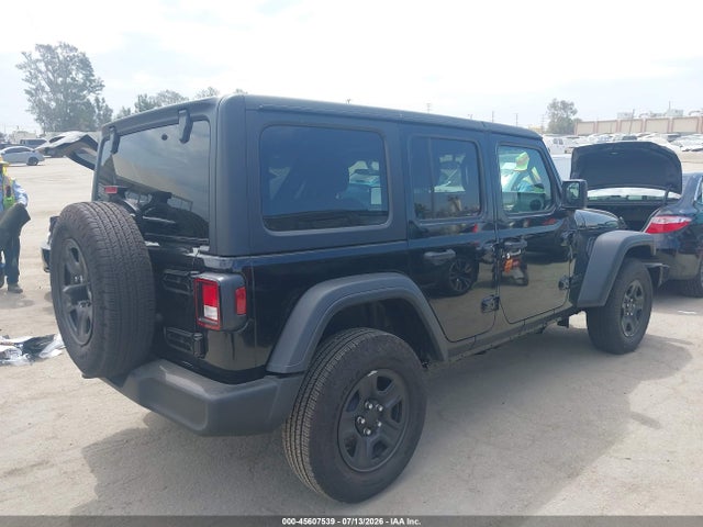 2026 Jeep Wrangler Sport მანქანა იყიდება აუქციონზე, vin: 1C4PJXDN5TW158877, აუქციონის ნომერი: 45607539