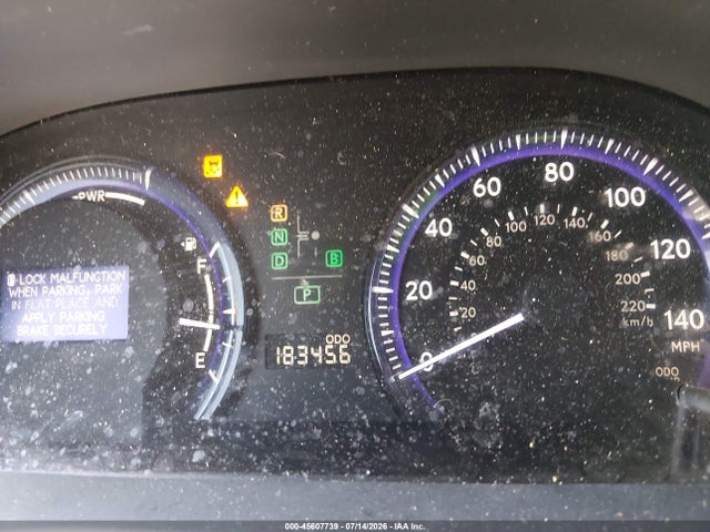 Aukcja sprzedaży 2010 Lexus Hs 250h, vin: JTHBB1BA0A2005041, numer aukcji: 45607739
