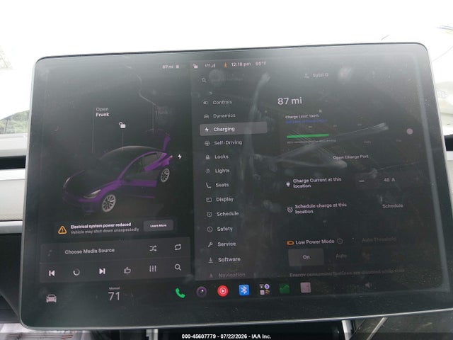 Продажа на аукционе авто 2018 Tesla Model 3 Long Range/performance, vin: 5YJ3E1EB6JF068837, номер лота: 45607779