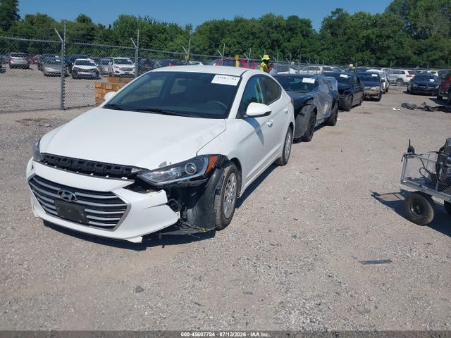 45607794 :رقم المزاد ، 5NPD74LF8HH200417 vin ، 2017 Hyundai Elantra Se مزاد بيع