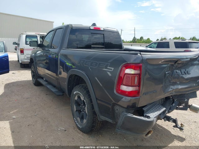 Aukcja sprzedaży 2019 Ram 1500 Rebel  4x4 6'4 Box, vin: 1C6SRFET8KN569051, numer aukcji: 45607816