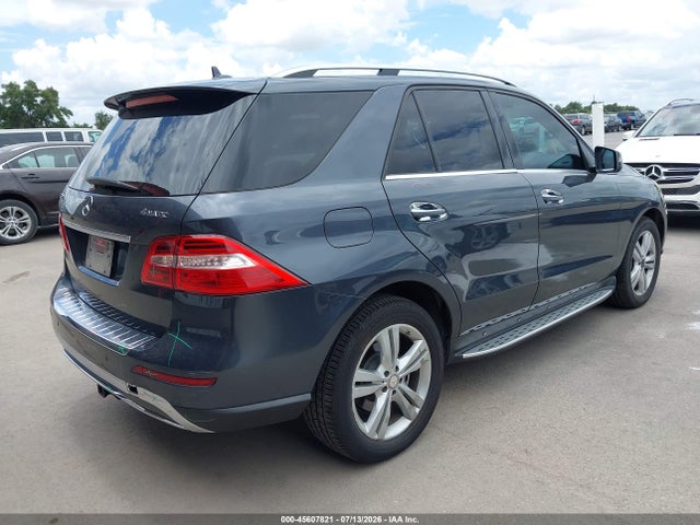 45607821 :رقم المزاد ، 4JGDA5HB4EA332652 vin ، 2014 Mercedes-benz Ml 350 4matic مزاد بيع
