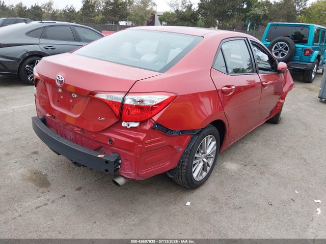 Продажа на аукционе авто 2015 Toyota Corolla Le Plus, vin: 5YFBURHE5FP246770, номер лота: 45607838