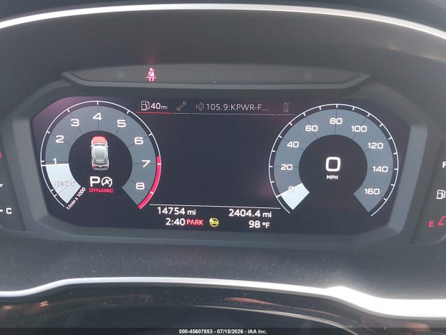 WA1DECF35R1123767 Audi Q3 Premium 45 Tfsi S Line Quattro Tiptronic